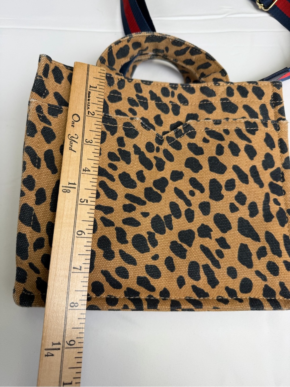 Stella & Dot Mini Leopard / Animal Print Crossbody bag !! - Picture 10 of 14